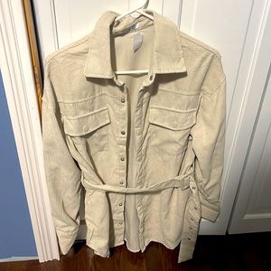 A light tan long sleeve